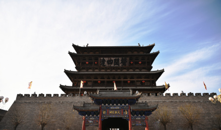 山西忻州市代州古城边靖楼