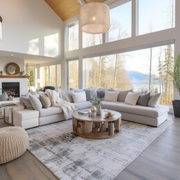 现代客厅内部设计