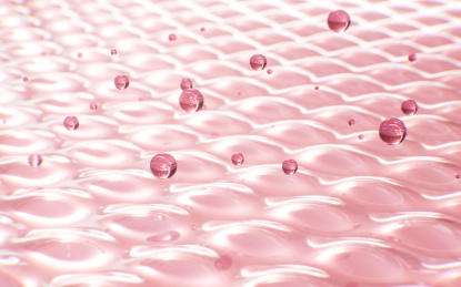 粉色皮肤组织细胞肌理3D渲染