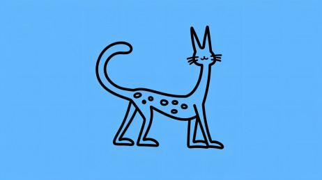 卡通猫咪