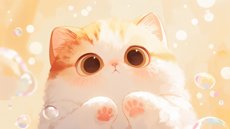 可爱橘猫