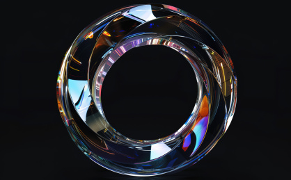 黑色背景下的气泡特写镜头