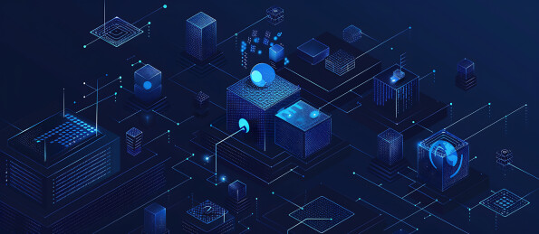 商务科技风格背景壁纸