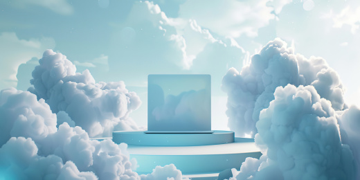 无人,AI数字艺术,产品展台,三维图形,