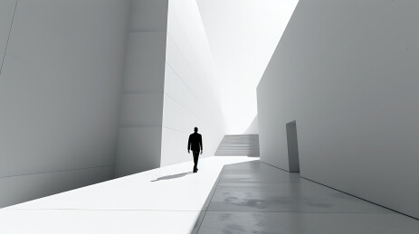 城市建筑天际线背景海报