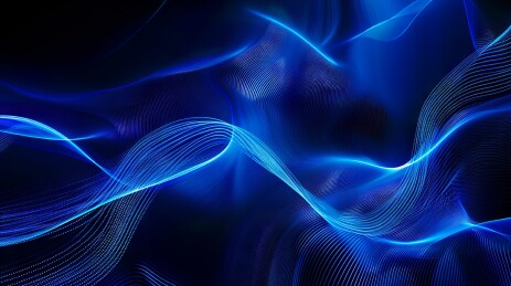 现代科技背景，数字化技术，光效线条波纹