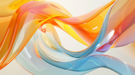 3d炫彩抽象艺术背景