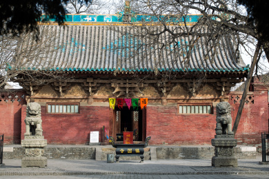 山西平遥世界文化遗产镇国寺