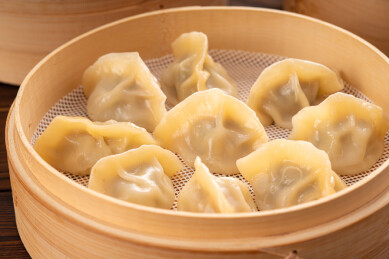 美味好吃的蒸饺