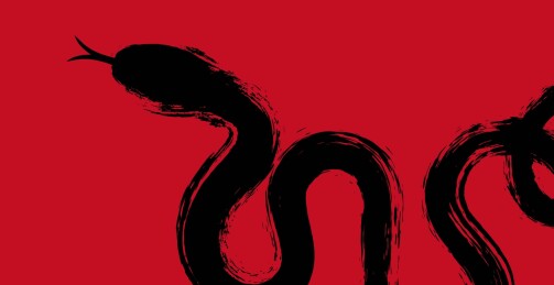 蛇抽象艺术设计