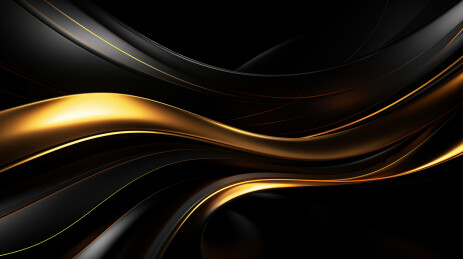 黑金弯曲背景