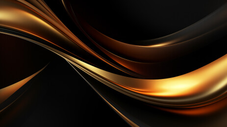 黑金弯曲背景
