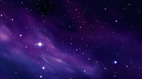 数码紫色夜空流星抽象图形海报网页背景