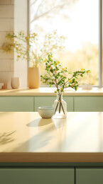 室内厨房桌面背景