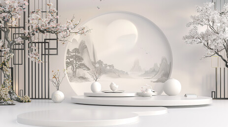 现代建筑内部空间