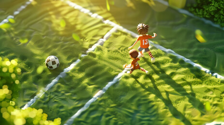 足球比赛体育运动