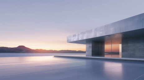 未来城市广场背景