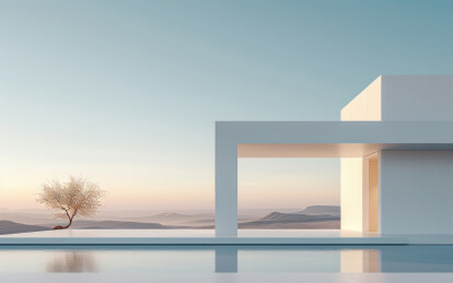 极简的现代建筑艺术