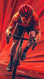 自行车体育运动背景