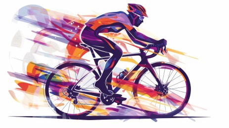 自行车体育运动背景