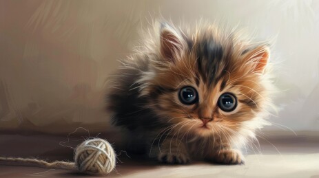 小猫动物主题壁纸