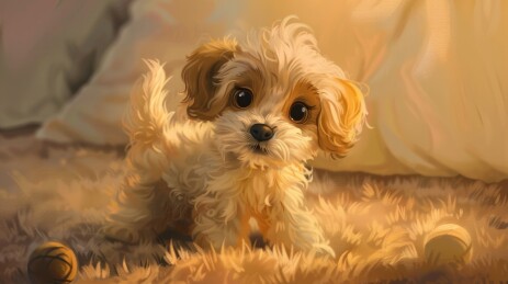 小狗动物主题壁纸