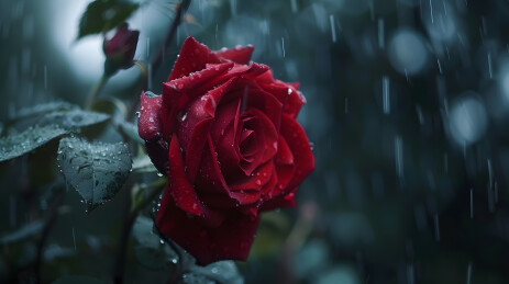 情人节红色玫瑰花