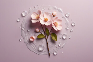 鲜花花卉特写静物背景图