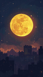 中秋节传统文化节日插图