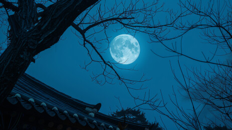 中秋节传统文化节日插图