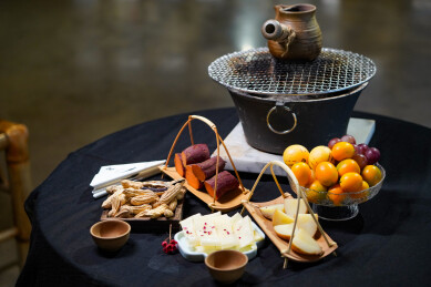 暖身暖心的围炉煮茶