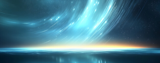 渐变星空创意场景