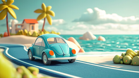 乘坐交通工具旅游