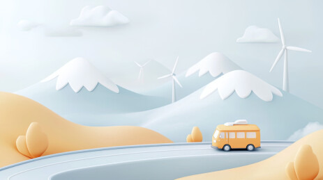 乘坐交通工具旅游