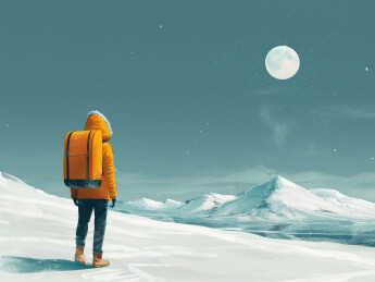 拿着行李的旅行者