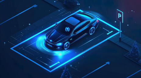 新能源汽车使用计算机辅助驾驶技术停车