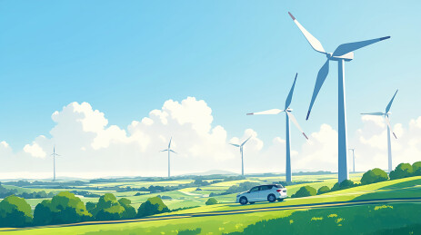 坡上的风能之旅