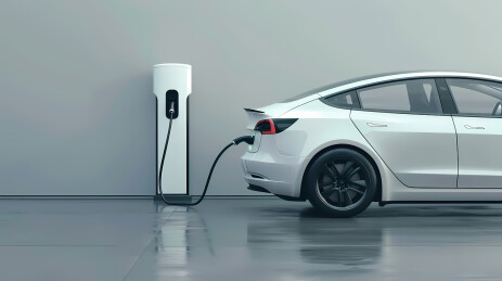 新能源汽车充电3D场景图