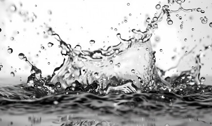 飞溅的水花