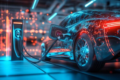 新能源汽车充电海报