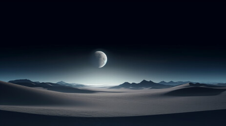 科技感宇宙月球探索背景