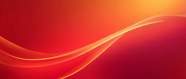 抽象流动光影红色渐变背景