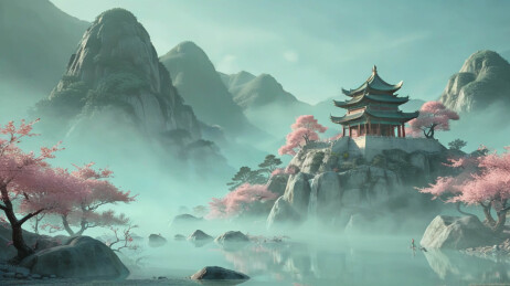 古代神话空场景