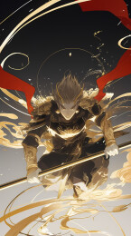 国风国潮孙悟空插画