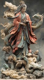 古代女皇与龙的神秘传说