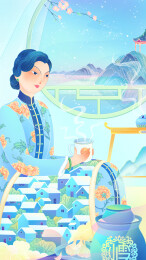 冬季节气女性喝热茶
