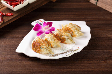  煎饺子 煎饺 韭菜煎饺 香煎饺 日式煎