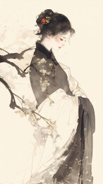 国潮人物系列插画