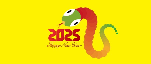 蛇卡通抽象艺术