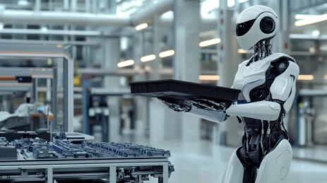 现代化工业4.0插画